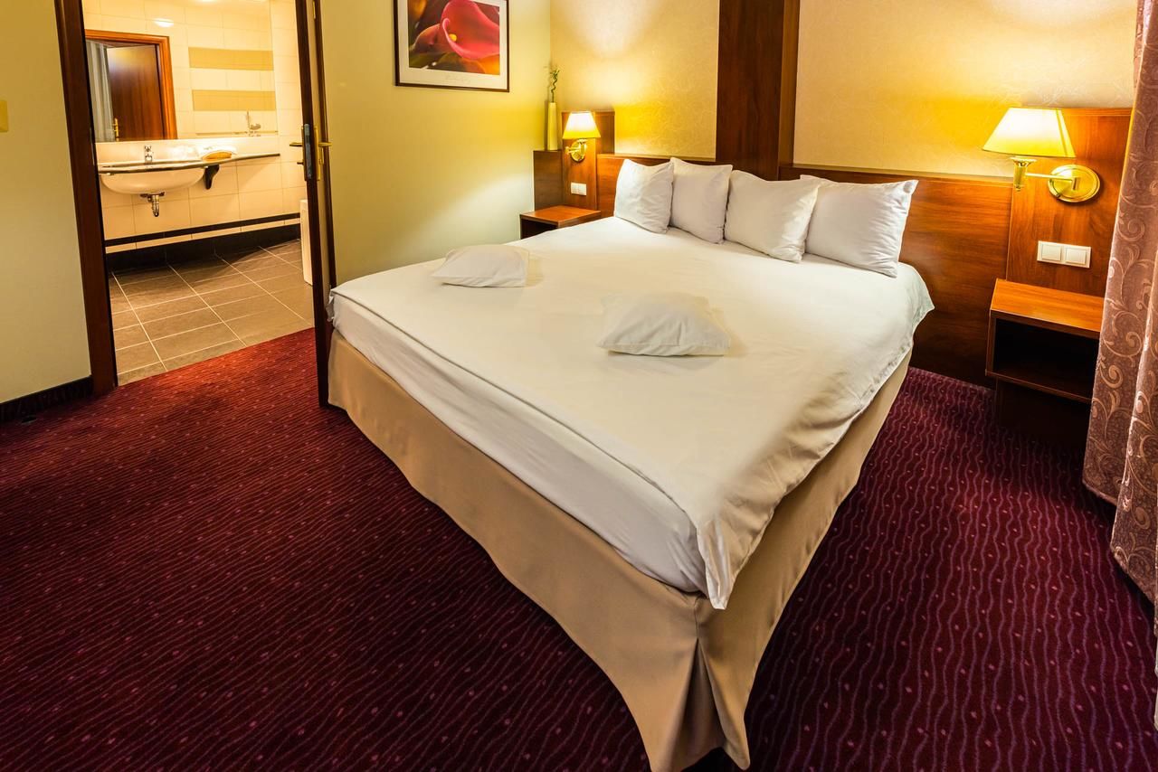 Отель Hotel Na Półboru Серадз-20